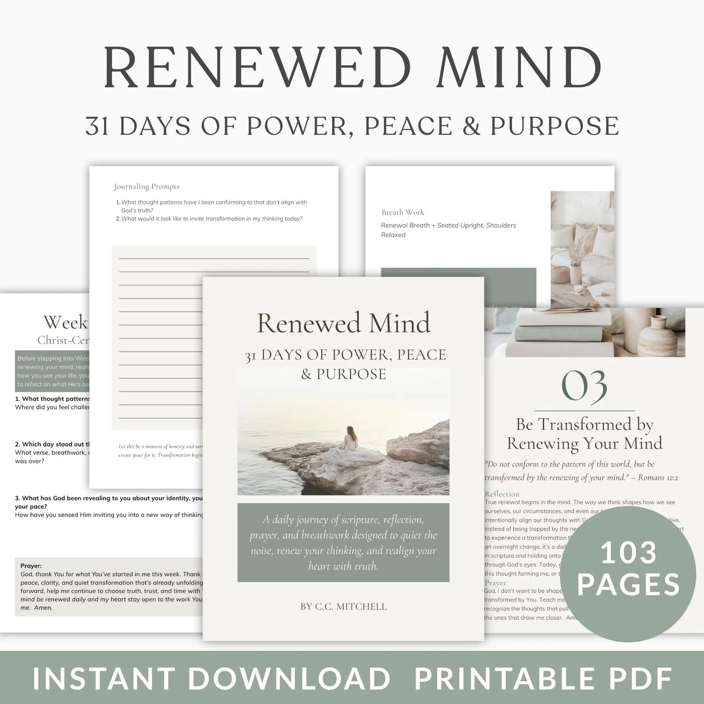 Renewed: A 31-Day Journey to Power, Peace & Purpose
