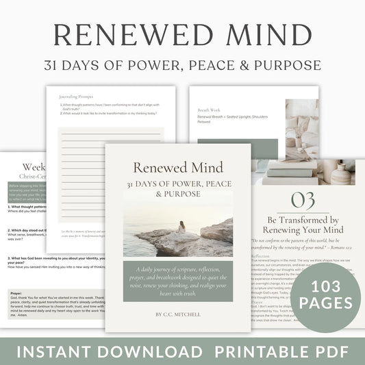 Renewed: A 31-Day Journey to Power, Peace & Purpose