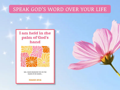 Christian Affirmation Cards for Women – 50 Scripture “I Am” Verses
